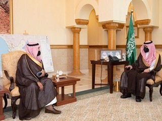 نائب أمير منطقة مكة المكرمة يستقبل امين العاصمة المقدسة