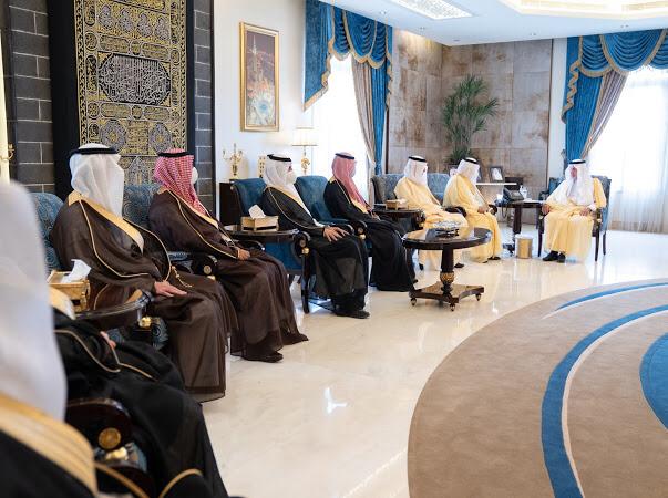 سمو أمير منطقة مكة المكرمة ونائبه يستقبلا رئيس لجنة النقل والاتصالات وتقنية المعلومات بمجلس الشورى