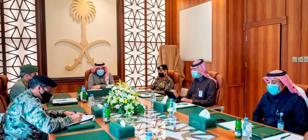 وكيل إمارة منطقة حائل يرأس اجتماع مكافحة التسول بالمنطقة .