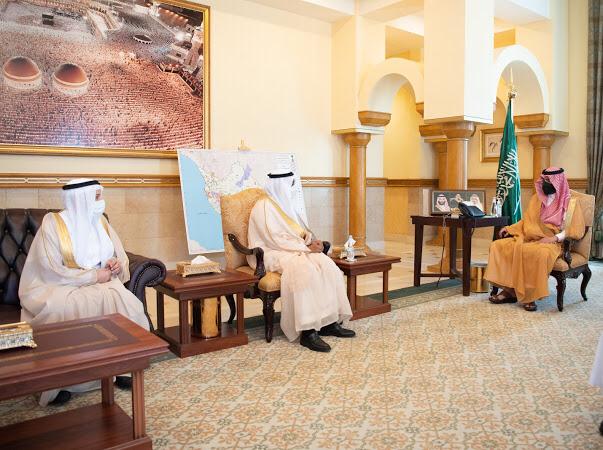 سمو نائب امير منطقة مكة المكرمة يستقبل رئيس مجلس أمناء جامعة الملك عبدالعزيز