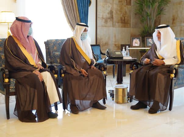 سمو أمير منطقة مكة المكرمة يستقبل  المشرف العام على الهيئة العامة للولاية على أموال القاصرين ومن في حكمهم بالمنطقة