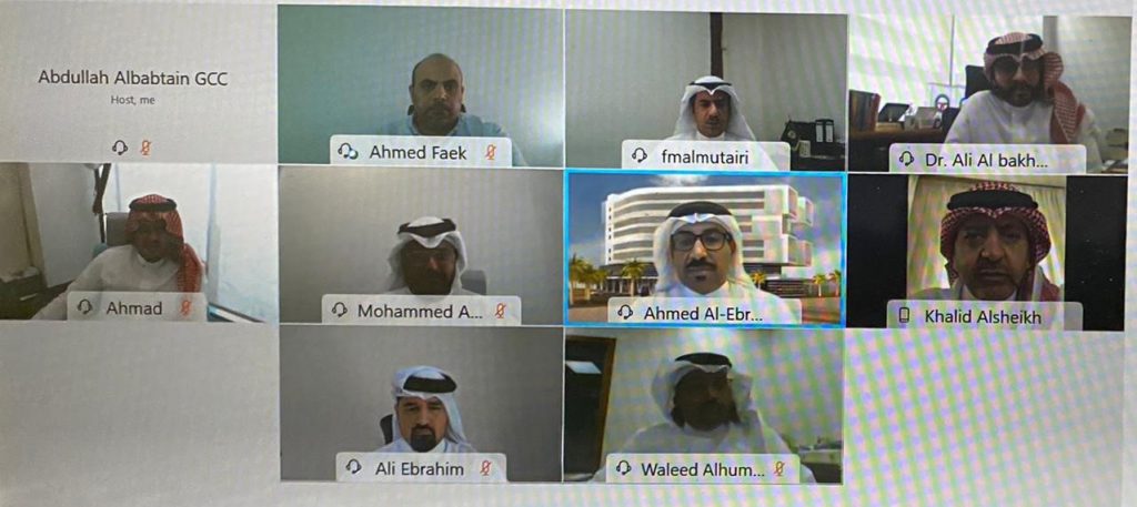 مفوض جناح مجلس التعاون في معرض إكسبو يناقش مشاركة هيئة الربط الكهربائي الخليجي بالمعرض