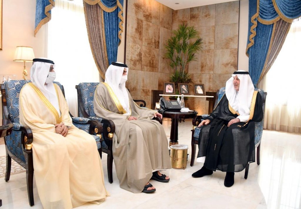 سمو امير منطقة مكة المكرمة يستقبل سفير دولة الإمارات العربية المتحدة لدى المملكة