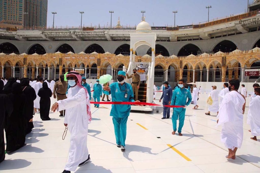 منظومة خدمية متكاملة لصلاة آخر جمعة قبيل شهر رمضان المبارك