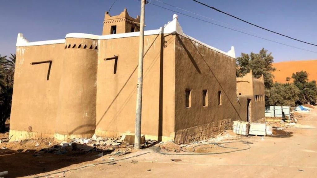 من مشروع الأمير محمد بن سلمان لتطوير المساجد التاريخية..مسجد المنسف بالزلفي الذي بُني قبل 150 عامًا