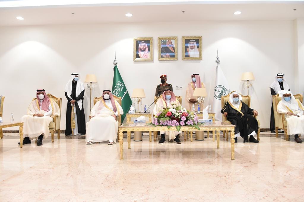 سمو أمير جازان وسمو نائبه يستقبلان المهنئين بعيد الفطر المبارك