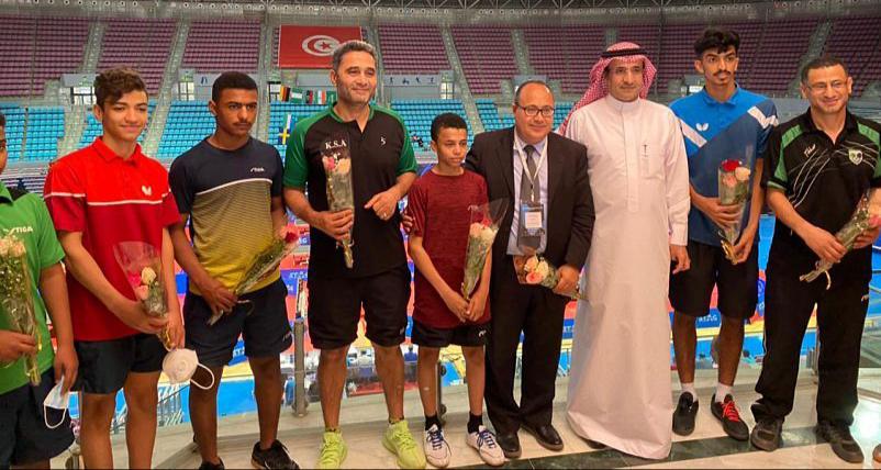 سفير المملكة لدى تونس يزور منتخب المملكة لكرة الطاولة المشارك بالدورة الدولية لنجوم الشباب