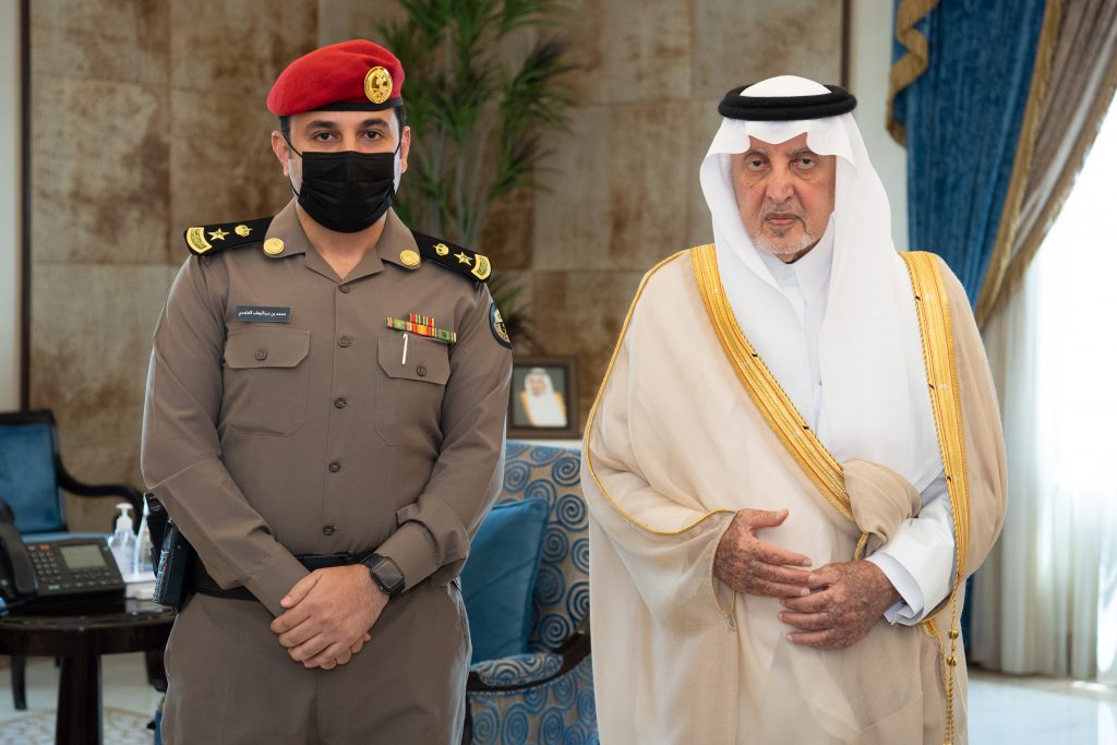 الفيصل يقلد الغامدي رتبته الجديدة