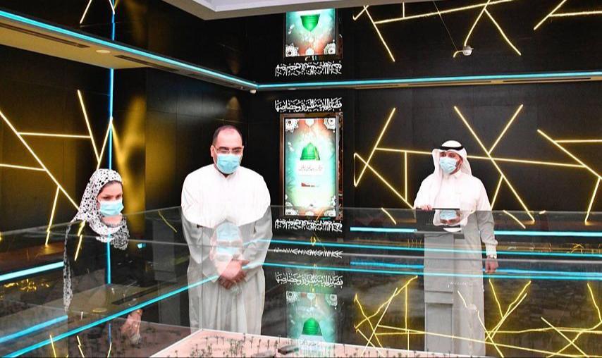 المدير التنفيذي لهيئة الإعلام والاتصالات بجمهورية العراق يزور المتحف الدولي للسيرة النبوية بالمدينة المنورة