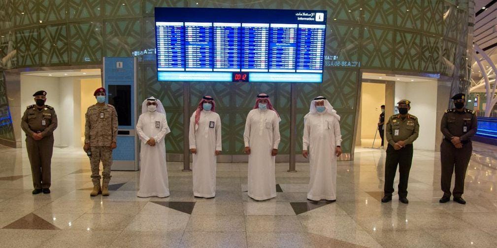 مطار الملك عبدالعزيز الدولي بجدة يشهد انطلاق الرحلات الدولية