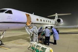 الإخلاء الطبي الجوي ينجح بنقل عائلة سعودية مصابة بفايروس كورونا ( كوفيد 19 ) من الهند إلى المملكة