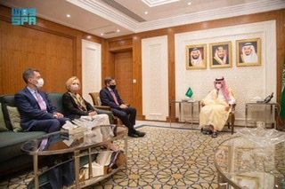سمو وزير الخارجية يستقبل مستشار وزارة الخارجية الأمريكية