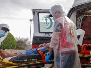 أكثر من 3840 حالة إسعافية باشرها هلال الطائف