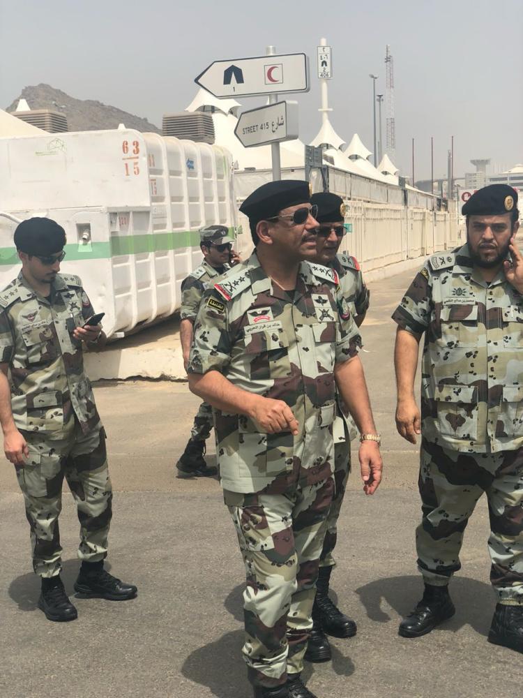 قوات الطوارئ تحشد طاقاتها في عرفات لخدمة ضيوف الرحمن