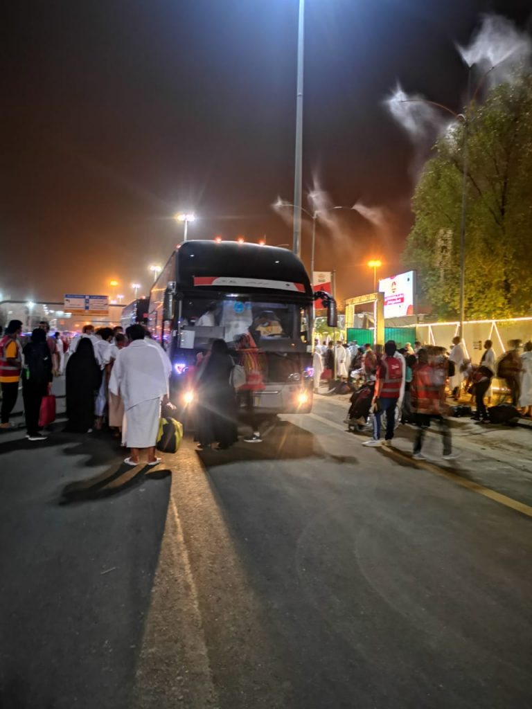 النقابة العامة للسيارات تعلن نجاح خطة التصعيد إلى مشعر مزدلفة