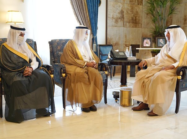 سمو امير منطقة مكة المكرمة يستقبل  معالي الأمين العام لمجلس التعاون لدول الخليج العربي