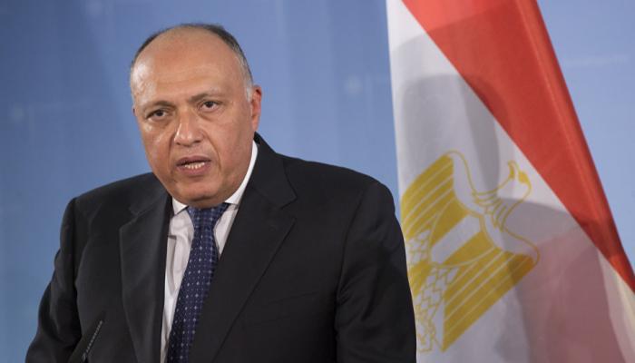 وزير الخارجية المصري يلتقي بنظيرته الناميبية