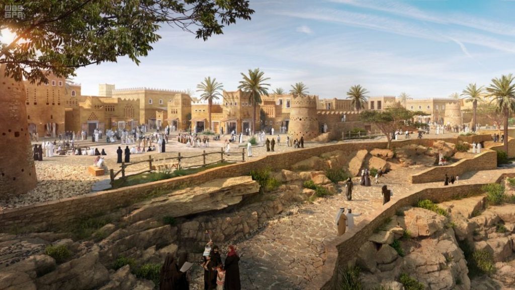 الدرعية أكبر مشروع تراثي بالعالم .. والعاصمة الأولى للدولة السعودية