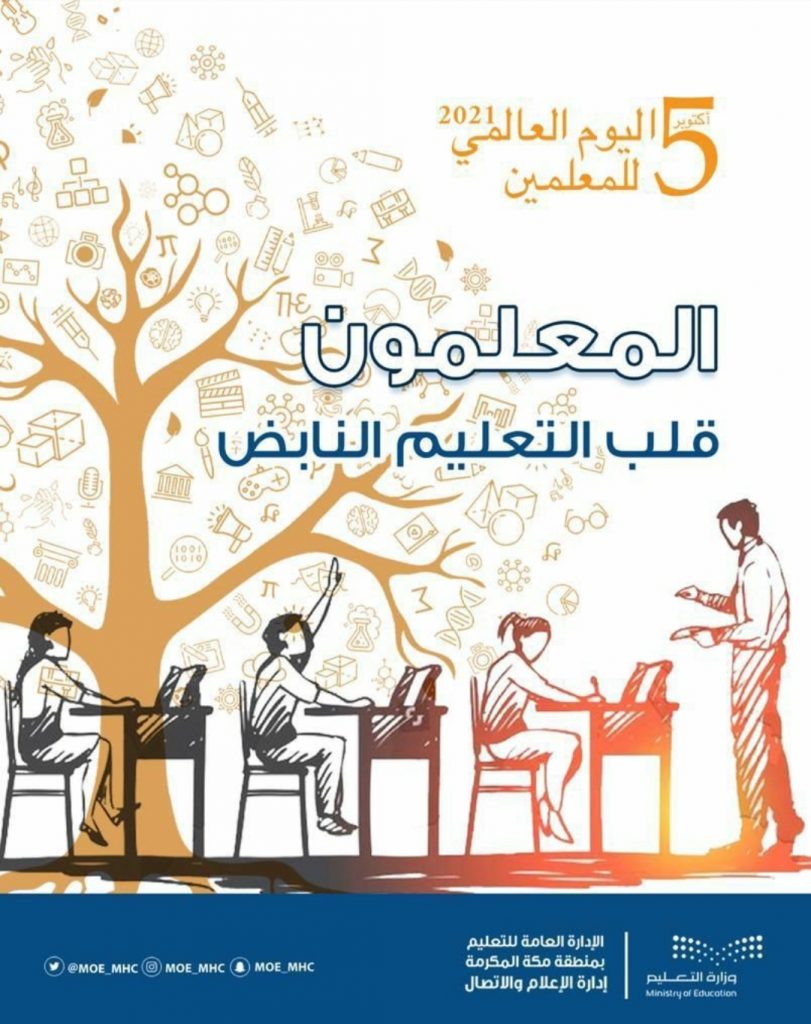 أكثر من 1500 مدرسة بتعليم مكة تحتفي بـ 28 ألف معلم ومعلمة