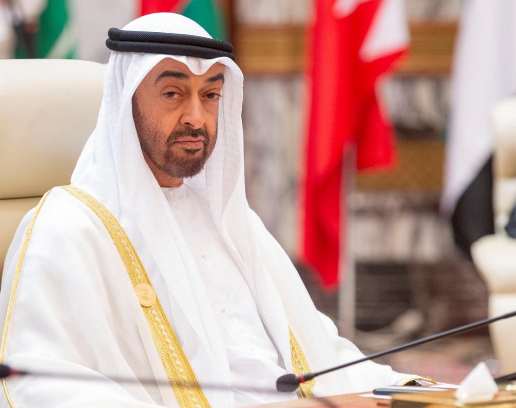 ولي عهد أبوظبي يلتقي بالرئيس التنفيذي للمنتدى الاقتصادي العالمي