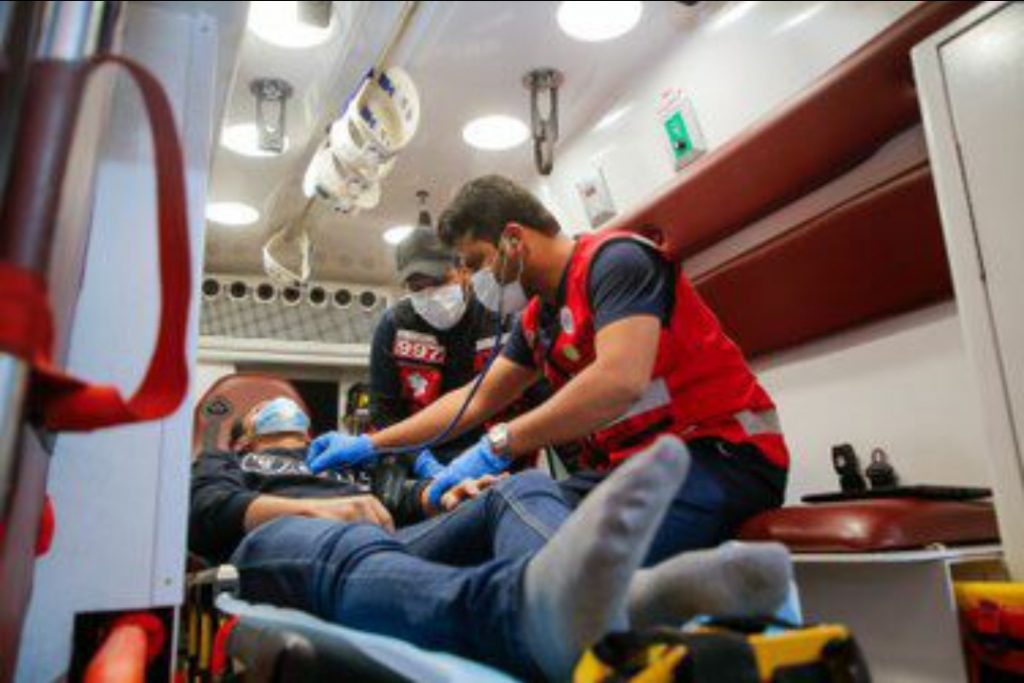 غرفة عمليات الهلال الاحمر بالعاصمة المقدسة تستقبل 7172 بلاغا اسعافياً الشهر المنصرم 