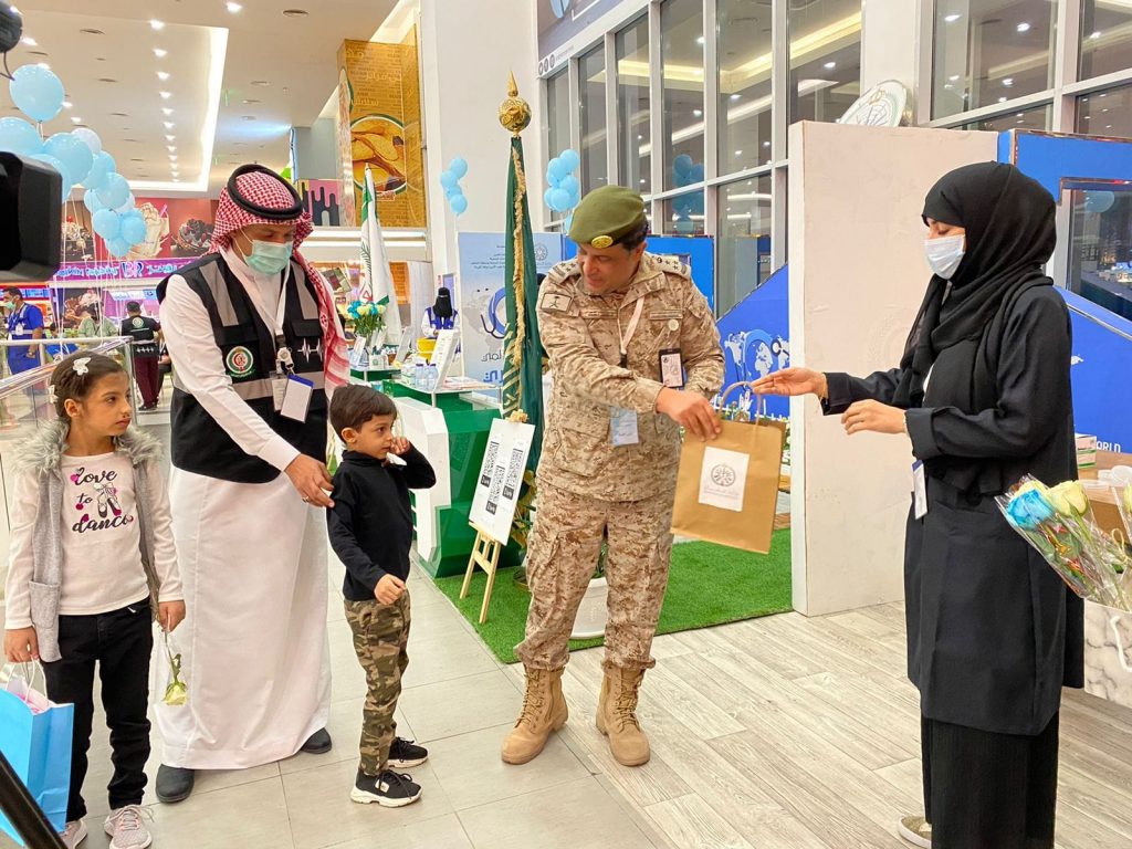 إدارة مستشفيات القوات المسلحه بمنطقة الطائف تقيم معرض توعوي عن داء السكري