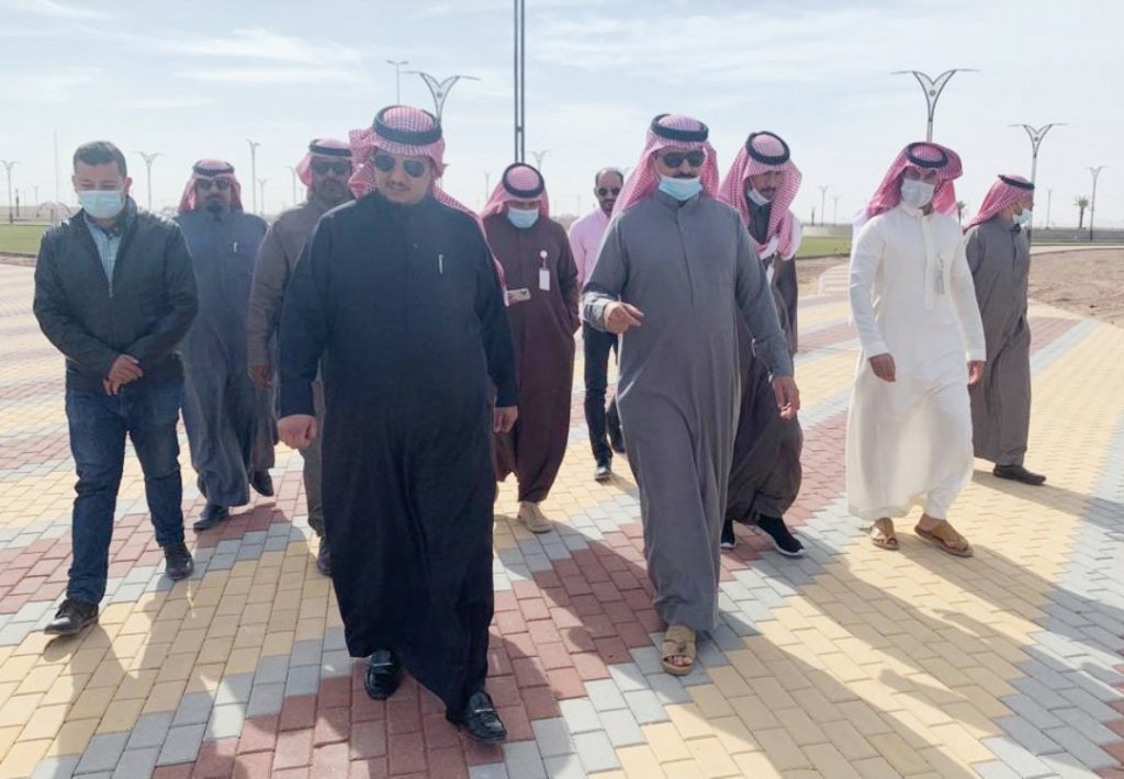 أمين منطقة حائل بجولة ميدانية على عدد من البلديات التابعة
