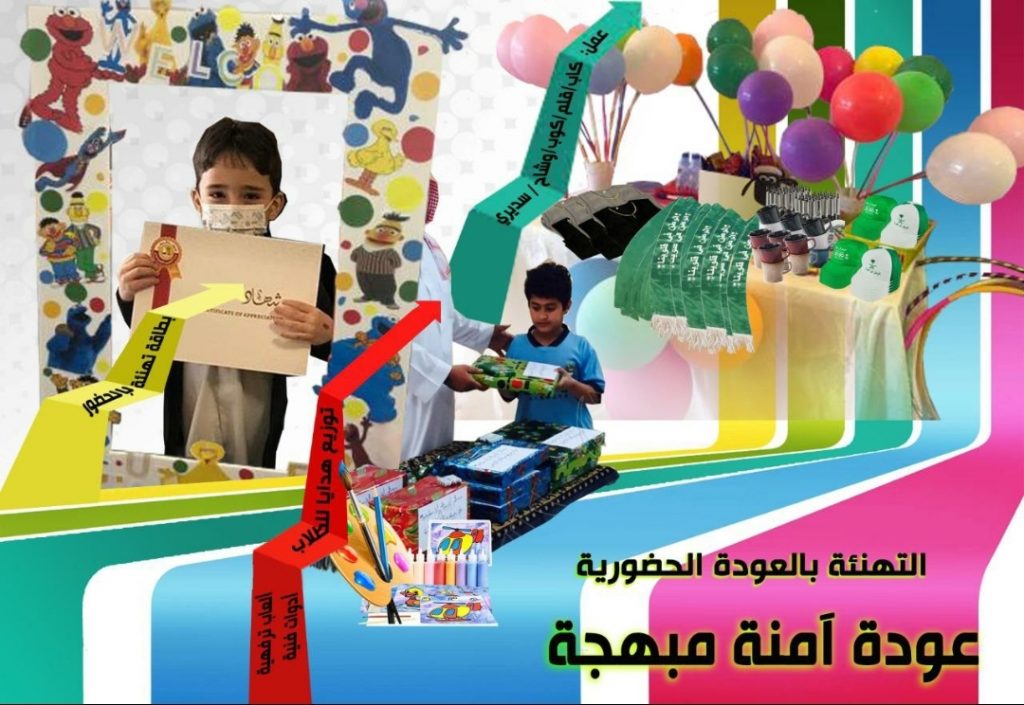 800 مدرسة تتزين بحملة عودة آمنة ومبهجة لاستقبال 200 ألف طالب وطالبة 