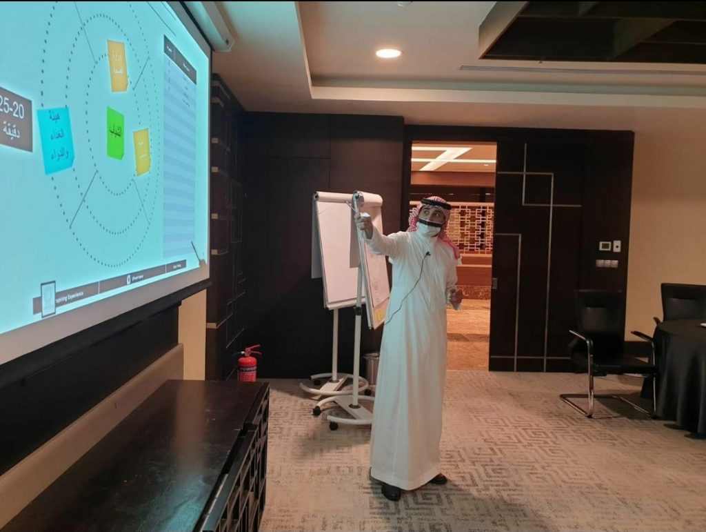 أمانة تعليم مكة تعقد ورشة التفكير التصميمي بالمرحلة الثالثة والرابعة لبرنامج قادة التعليم    
