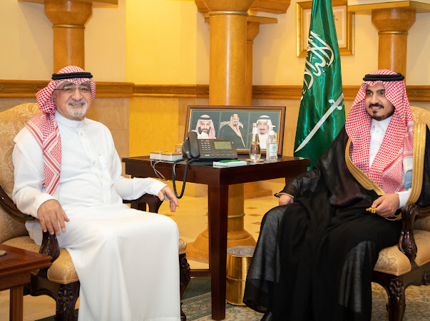 نائب أمير منطقة مكة المكرمة يستقبل أمين العاصمة المقدسة المكلف ومحافظة جدة