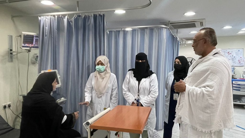 صحة مكة المكرمة: الوضع الصحي للمعتمرين في مكة مطمئن ولا توجد أمراض وبائية بينهم