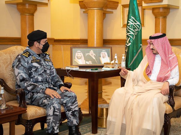 نائب أمير منطقة مكة المكرمة يستقبل قائد القوات الخاصة لأمن الحج والعمرة