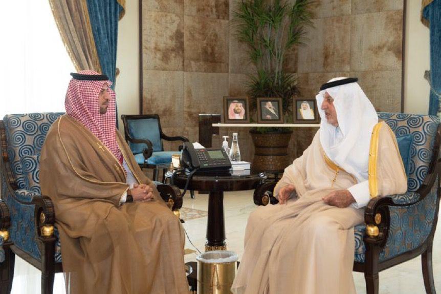 سمو امير منطقة مكة المكرمة يستقبل مدير عام التعليم بجدة