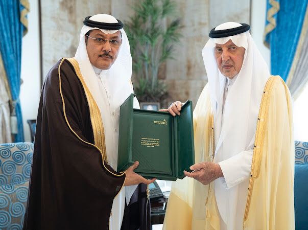 سمو أمير منطقة مكة المكرمة يستقبل مدير عام فرع الديوان العام للمحاسبة بالمنطقة