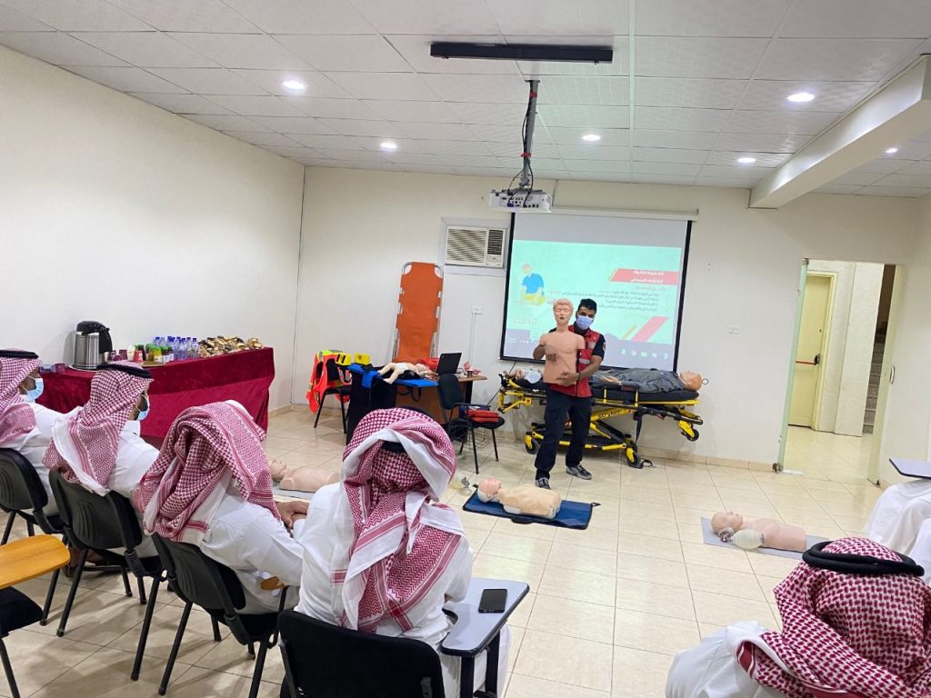 هيئة الهلال الأحمر بمنطقة مكة المكرمة تنفذ العديد من الفعاليات خلال شهري ابريل ومايو من العام الجاري