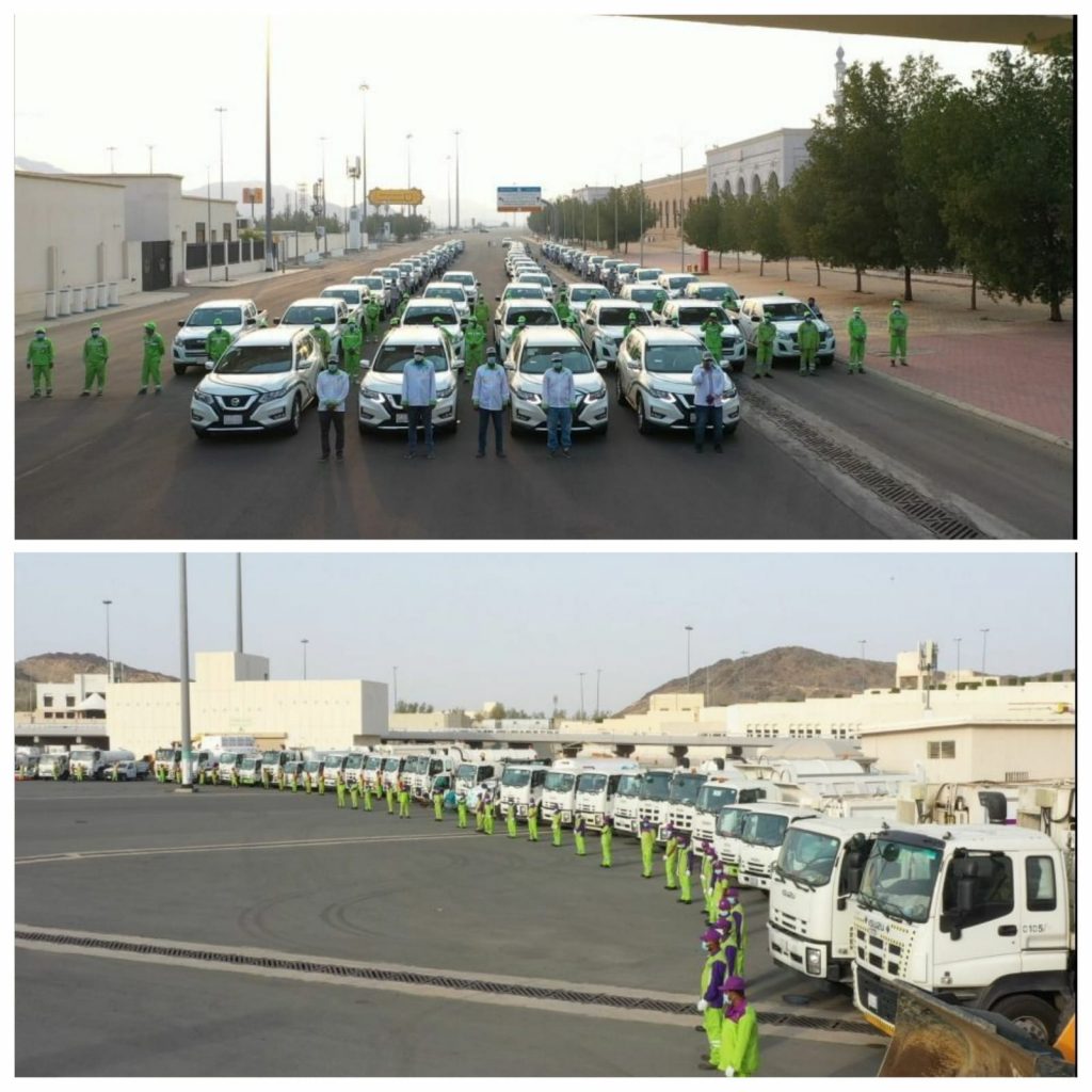 أمانة مكة تحشد طاقاتها البشرية والآلية لتنفيذ خطة الحج