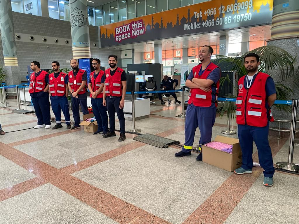 د.بلجون : الهلال الاحمر يقدم الخدمات الاسعافية للحجاج من المطار وعبر الطرق حتى الوصول للمشاعر