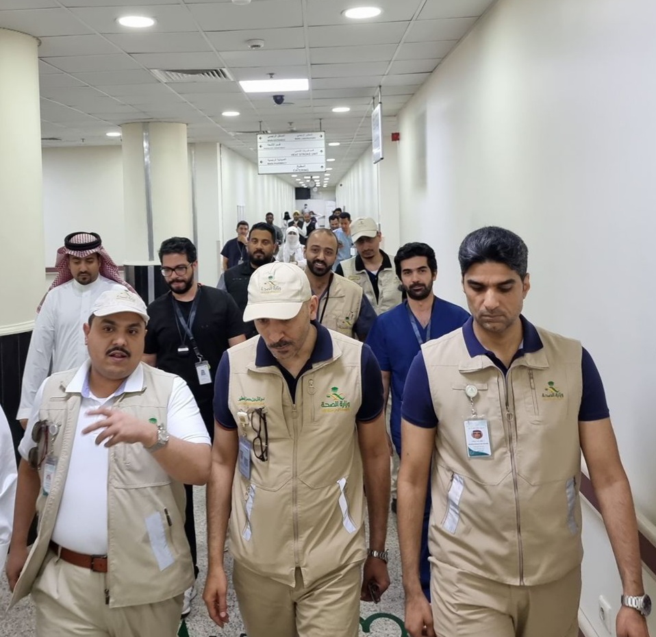 مدير عام صحة منطقة مكة المكرمة يتفقد جاهزية المنشآت الصحية في المشاعر المقدسة