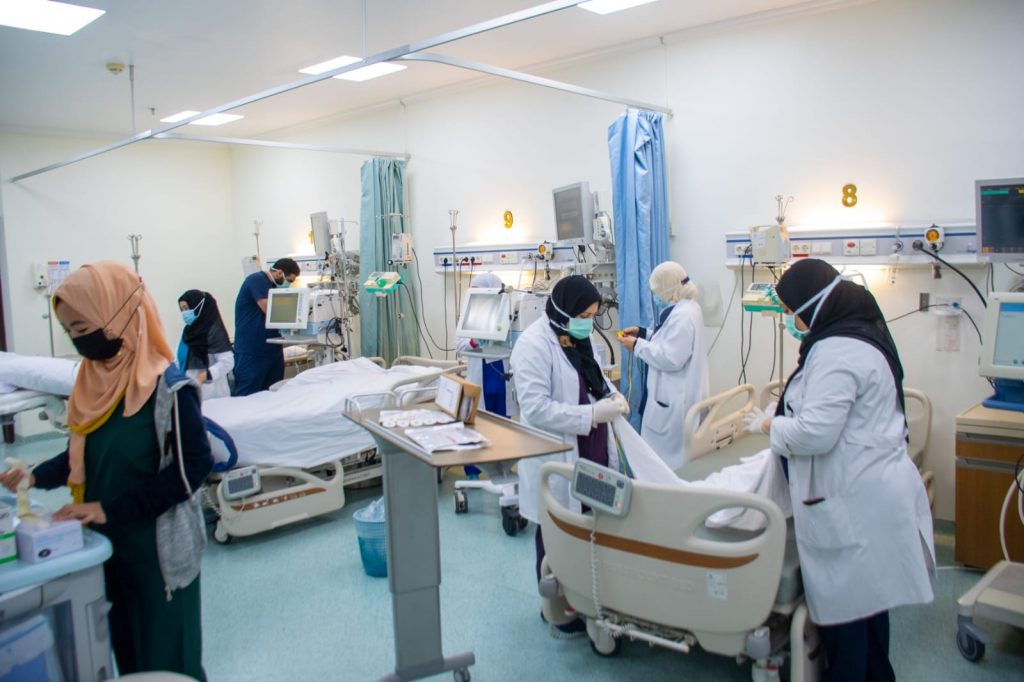 مستشفى منى الجسر : 150 سريراً ومناطق خاصة لمرضى الإجهاد الحراري لضيوف الرحمن