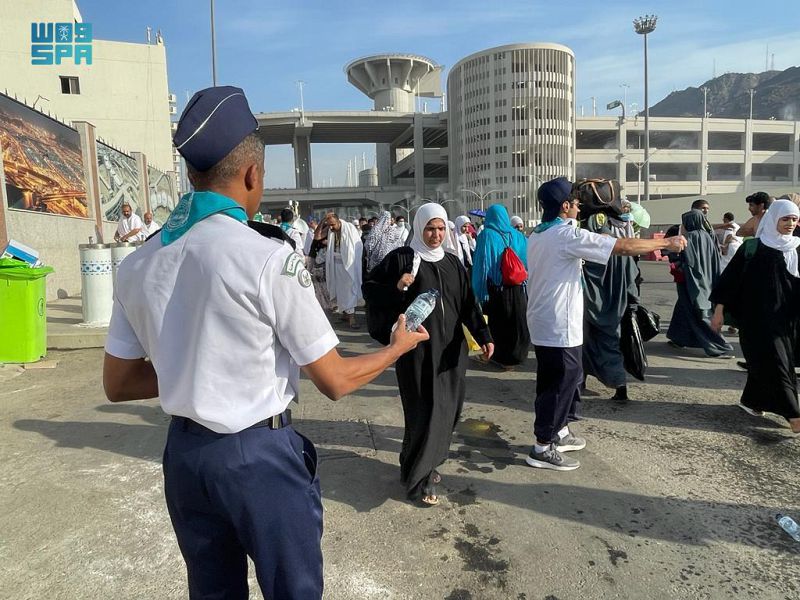 إدارة التدريب التقني بمنطقة الرياض تساهم في خدمة حجاج موسم 1443هـ