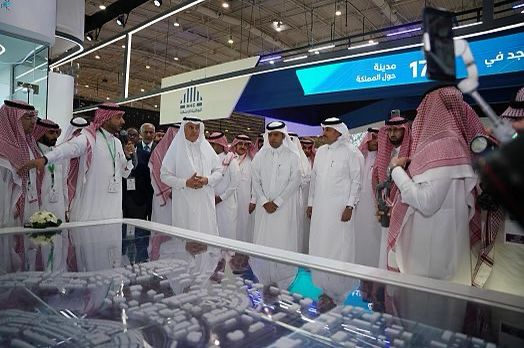 انطلاق أعمال معرض مشاريع مدن متميزة في عهد خادم الحرمين الشريفين والمنتدى المصاحب له في الرياض