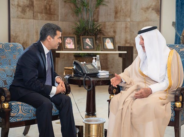 سمو أمير منطقة مكة المكرمة يستقبل  القنصل العام العراقي