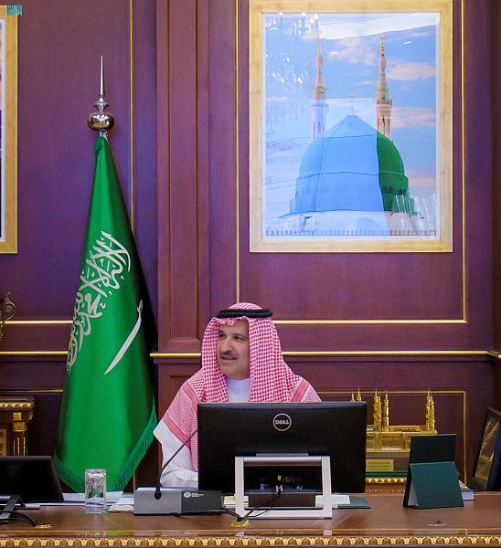 سمو أمير منطقة المدينة المنورة يرأس الاجتماع الثاني لمجلس إدارة جمعية مراكز الأحياء بالمنطقة للعام الجاري
