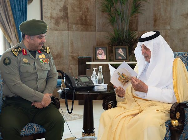 سمو أمير مكة يستقبل مدير جوزات المنطقة 