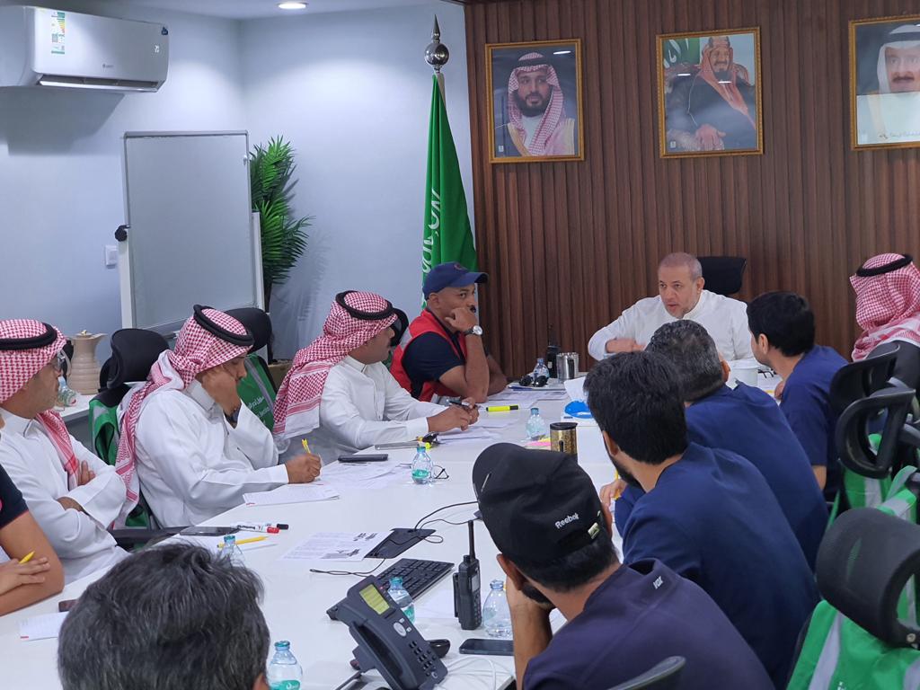 فرضية سيول للهلال الاحمر بمنطقة مكة المكرمه
