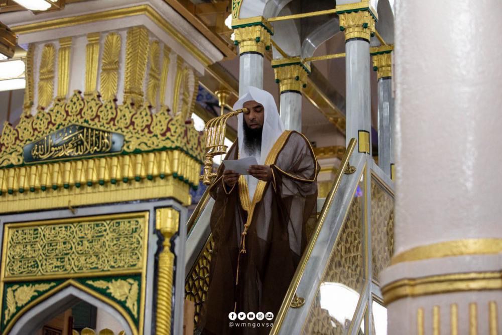 فضيلة الشيخ صلاح البدير في خطبة الجمعة: الغضب بذر الندامة ومفتاح كل شر ومبدأ السيئات ومركب الخطيات وباعث العداوات ومذكي الخصومات
