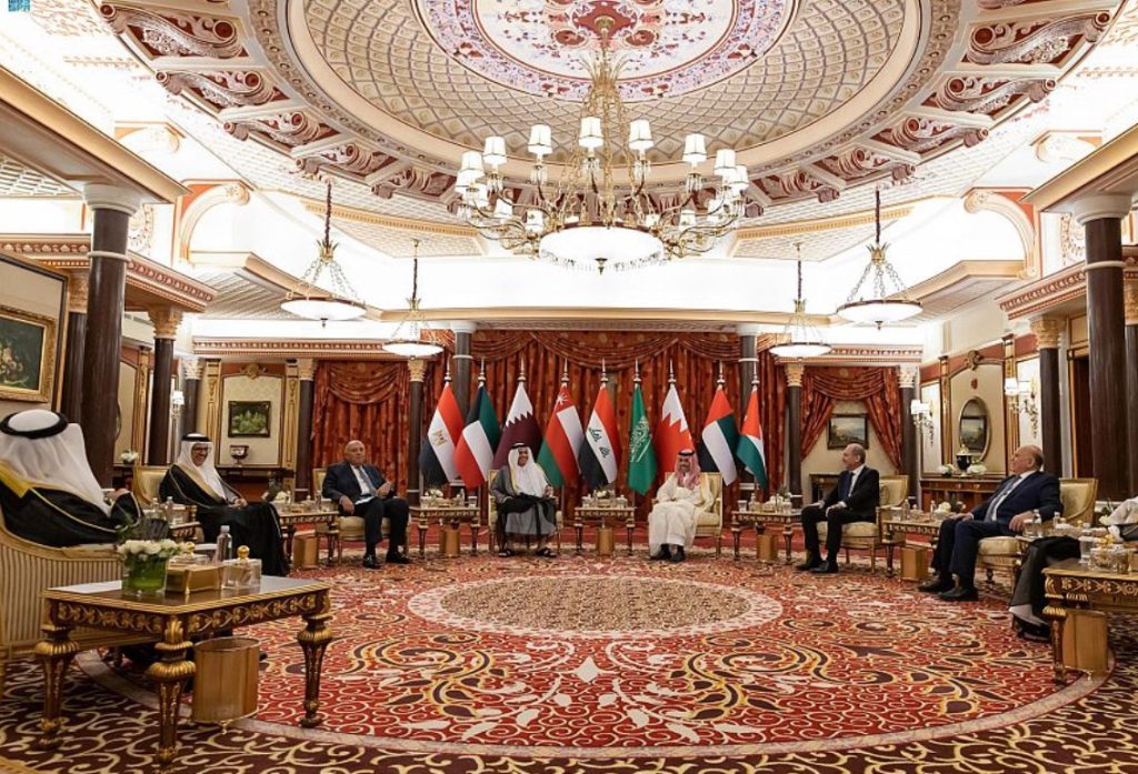 وزارة الخارجية تصدر بياناً في ختام الاجتماع التشاوري لدول مجلس التعاون لدول الخليج العربية والأردن ومصر والعراق