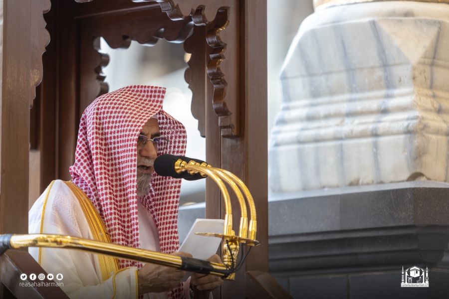 صلاة عيد الفطر المبارك بالمسجد الحرام