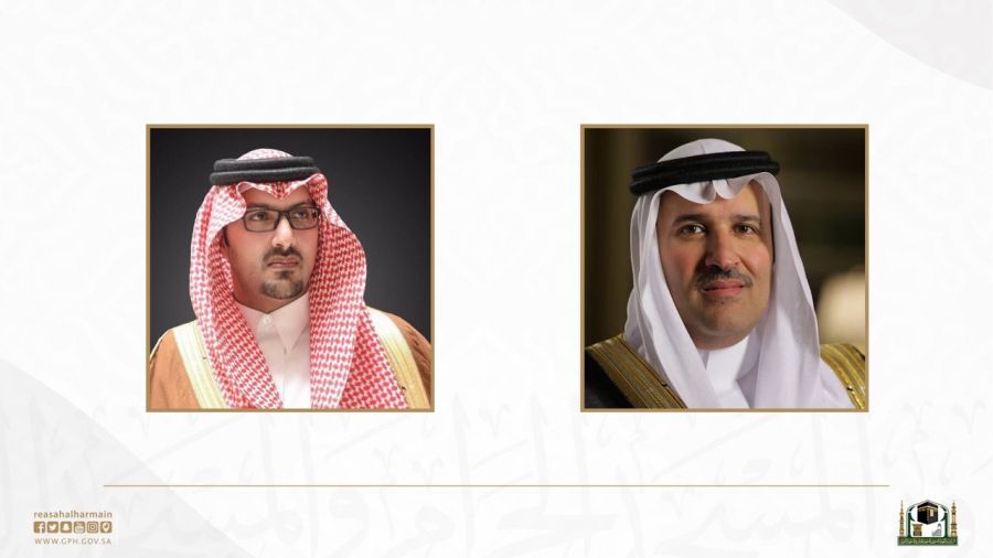السديس يرفع التهنئة لسمو أمير منطقة المدينة المنورة وسمو نائبه بمناسبة عيد الفطر المبارك