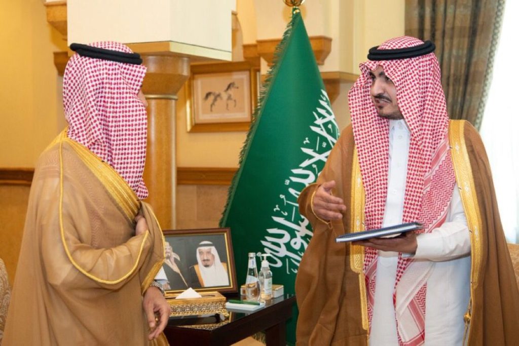 سمو نائب أمير منطقة مكة المكرمة،،، يستقبل الرئيس التنفيذي لهيئة تطوير المنطقة